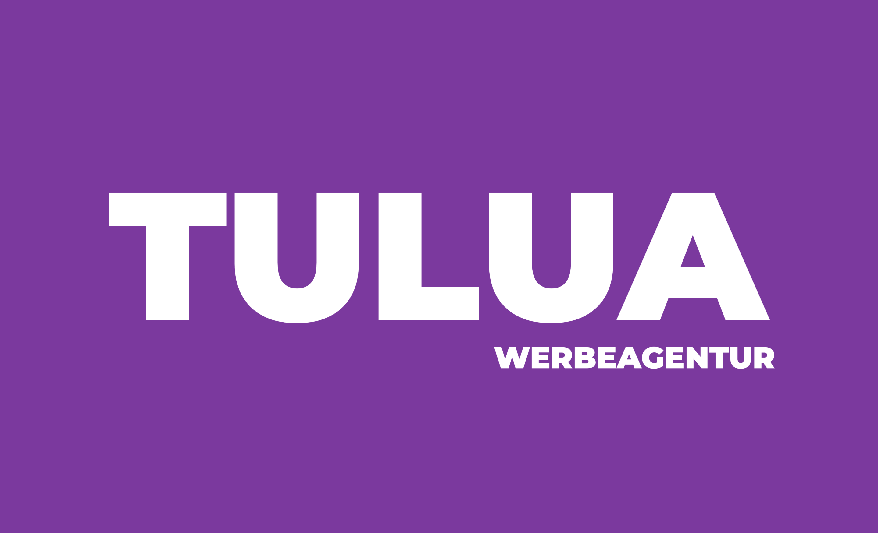 Bild mit Schriftzug TULUA Werbeagentur